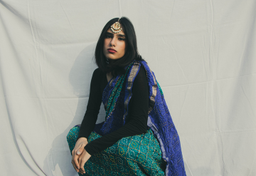 Sunbathing, Portraits