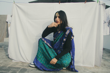 Sunbathing, Portraits